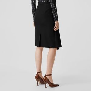 Burberry Black Pencil Skirt, The Real Real